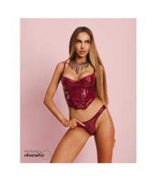Redya Corset et string rouge